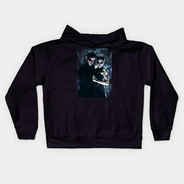 the matrix Kids Hoodie by dmitryb1